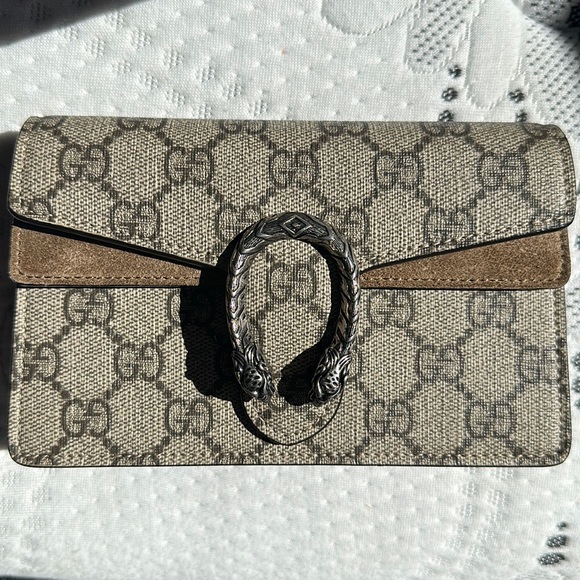 Dionysus GG Supreme super mini bag. Style ‎476432 KHNRN 8642 - Picture 1 of 9